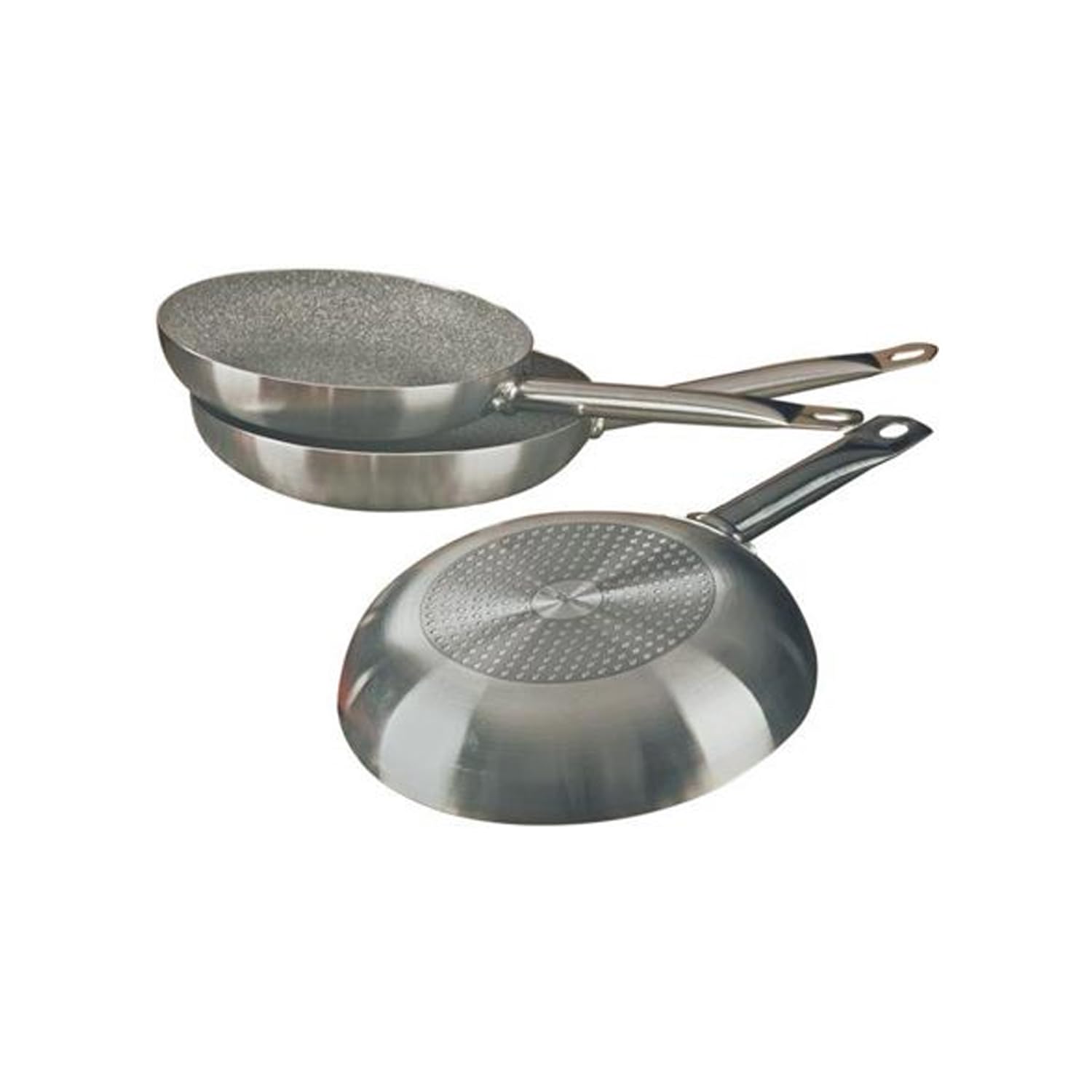 Poêles à frire et rôtir sans huile pour repas sains en famille 20/24/28cm