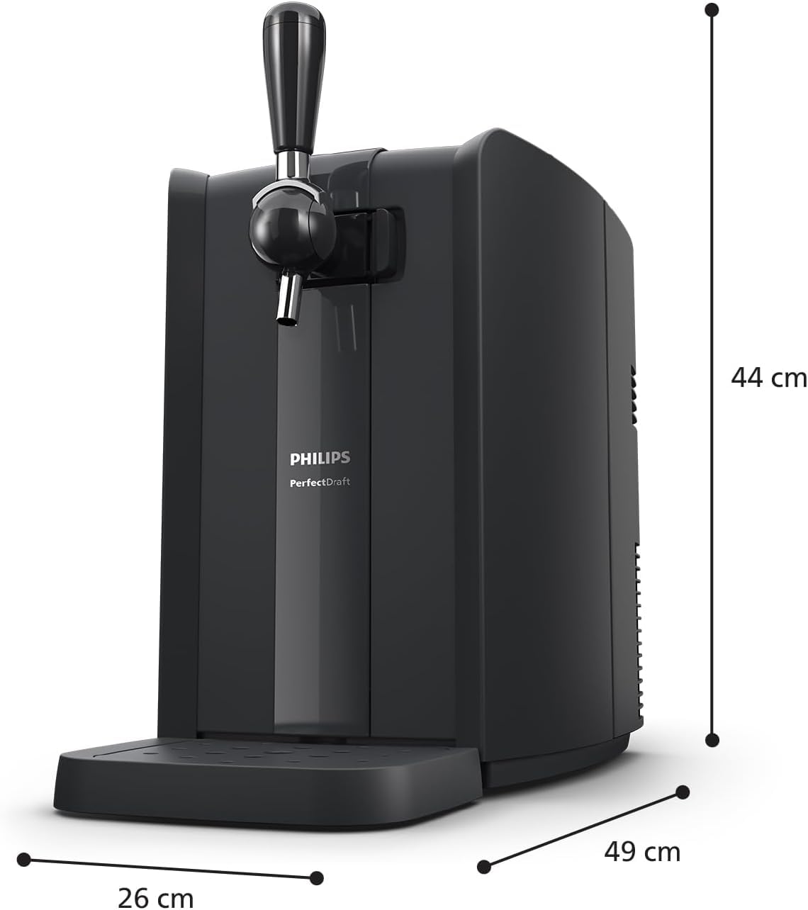 Philips PerfectDraft HD3760/90 Bierzapfanlage 6 l LED-Anzeige
