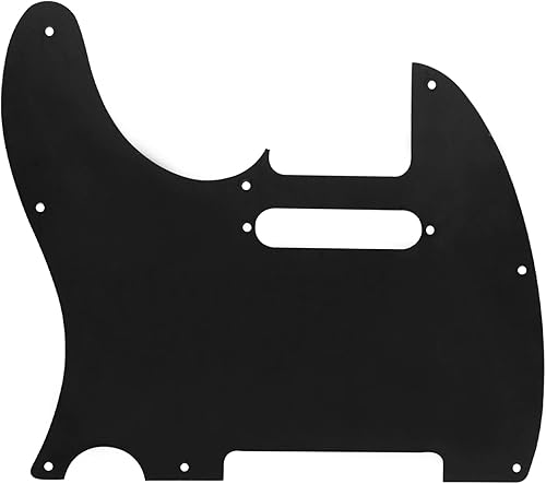 Miniatura 5 de SAPHUE TL Pickguard - Agujero de recogida de bobina individual de 3 capas, agujero de 8 tornillos, placa de rascar para guitarras eléctricas estilo
