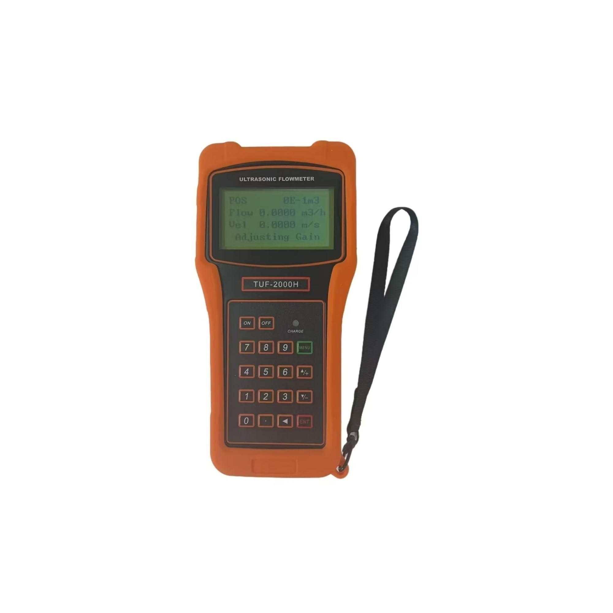 TUF-2000H Handheld Ultrasonic Flowmeter, Accuracy 1% Flow Meter for Industrial Inspection(DN15)