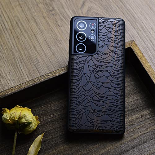 Carveit Custodia in Legno per Samsung S21 Ultra