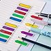 Golcellia Arrow Sticky Notes with Sticky Tabs & Page Markers - 900 Sticky Flags for Books, 5 Color Arrow Stickers for Organizing Documents, Notes (9-Pack)