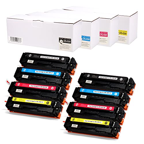 【Maaa】Canon 054H トナーカートリッジ 4色セット×2 Amazon.co.jp: ＜大容量＞【横トナ】キヤノン(Canon)用 CRG-054H