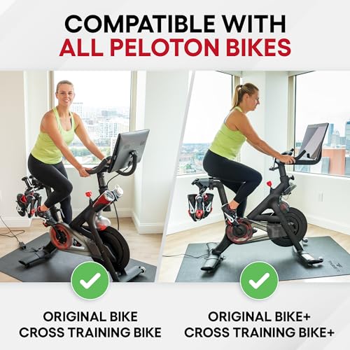 Image of Bike Mat for Original Peloton Bike & Bike+ and Cross Training Bike & Bike+, Exercise Bike Mat, Indoor Cycling Floor Mat, Waterproof Under Equipment Mat - Accessories for Peloton