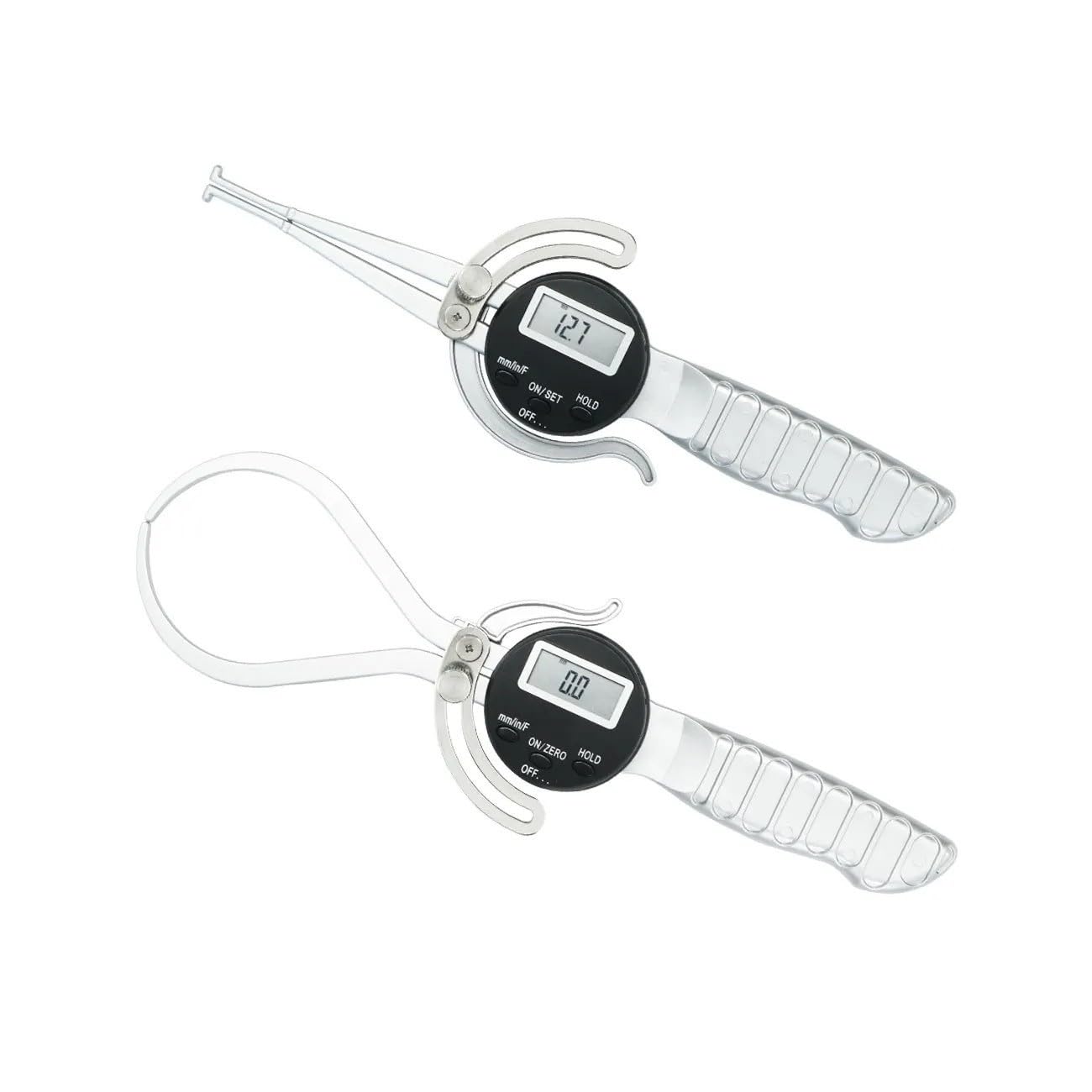 Calibrador exterior interior Digital fracción/mm/in calibrador for carpintería(Inside 12.7-165mm H)