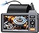 DEPSTECH 15m endoskopkamera, 1080P HD-Endoskop mit Triple Lens, 5 Zoll IPS-Bildschirm, Endoskopkamera mit licht, IP67 wasserdichte Inspektionskamera mit Schlange, 32-GB-Karte, Tragetasche