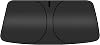 Car Windshield Sun Shade, Sunshade for UV Protection, Sun Shield, Foldable Windshield Cover, Automotive Window Shade, Blocks Heat, Keep Vehicle Cool, Accessory for Interior Protection 58.6 X 31.1in