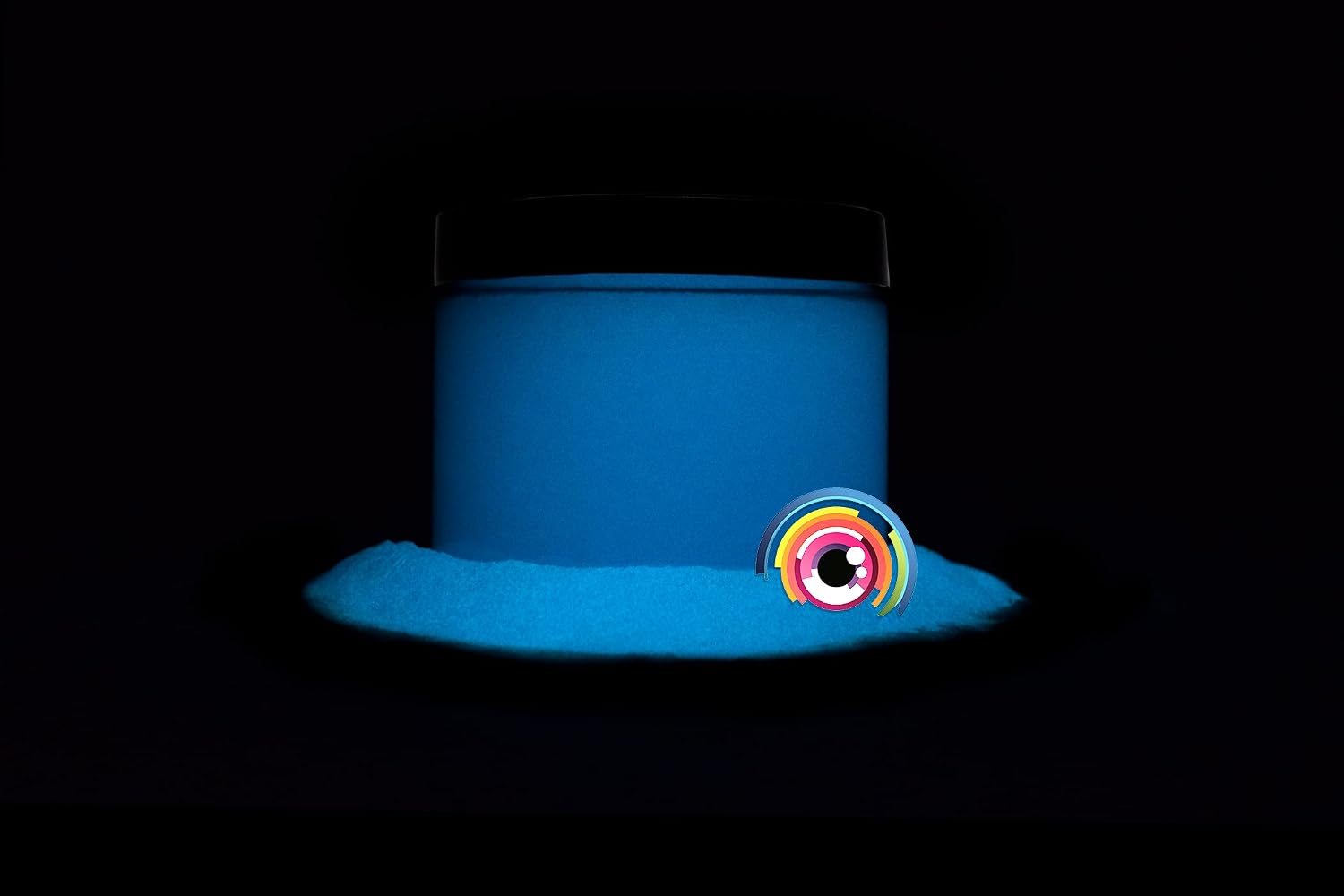 Eye Candy Pigments Premium Glow in the Dark Mica Powder - Daitoku Purple (25gr) - for Epoxy, Resin, Soap, Paint, Woodworking, Acrylic Pouring, Bath Bombs, Fishing Lures - DIY Arts and Crafts Additive