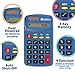 Learning Resources Primary Calculator - 10 Pieces, Ages 3+, Basic Solar Powered Calculators, Teacher Supplies, Back to School Supplies