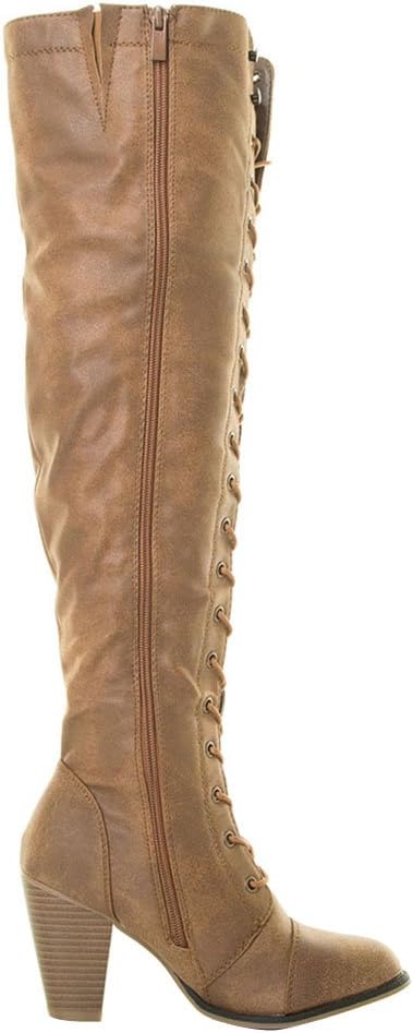 Forever womens Lace-up Boots