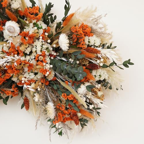Arco decorativo boho para bodas con flores secas miniatura 6