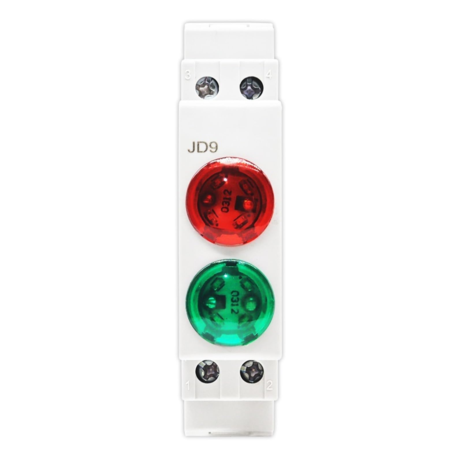Din Rail Mount LED Signal Lamp Series AC/DC 24V 220V Indicating Indication Pilot Lights JD9