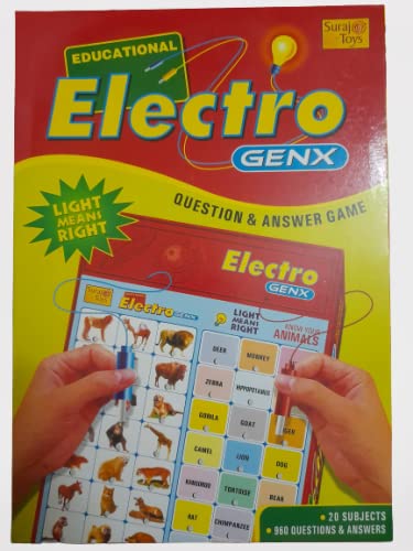 Rock star Educational Electro genex Question & Answer Game(it has 20 Subjects 240 Questions and Answers)-image-39