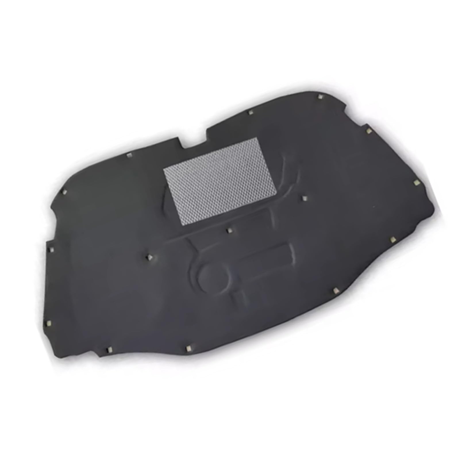 Bwwiezrs One Color Compatible With Vw For Touareg Mk1 7L For R50 2002 2003 2004 2005 2006 2007 2008 2009 Sound Heat Insulation Liner Cotton Engine Hood Pad Car Engine Hood Sound(Aluminum Foil)