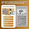 SGIBYN 23 x 11.5 Large Crochet Blocking Board with 40 5.9 Pegs, Foldable Granny Square Blocking Boards Mats for Crochet Projects Knitting Accessories Gifts for Crocheters