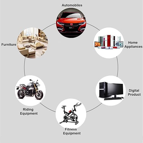 Miniatura 8 de Queenbox - Rollo de vinilo auto-adhesivo para automóvil, 3.9 x 59.8in (10 x 152 cm), diseño de camuflaje