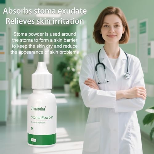 stoma powder medical protective skin barrier powderskin prep protection stoma adhesive powderostomy supplies1 oz
