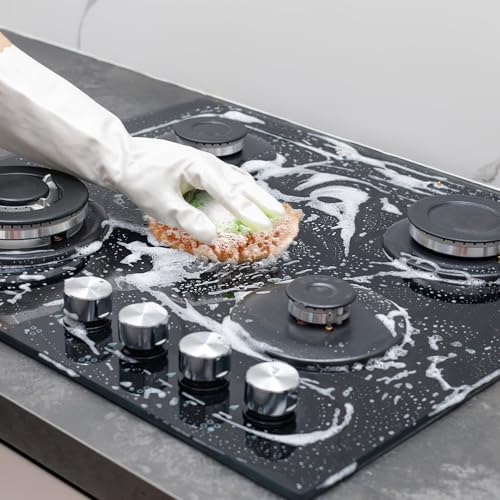 Paños de cocina reutilizables de acrílico BESPORTBLE para mantener tu hogar impecable cada día 7