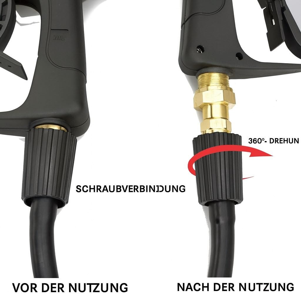 M&M Smartek adaptador M22 IG/AG compatible con Kärcher/Kränzle | Adaptador robusto para sistemas de alta presión compatibles; comprobar rosca, conexión, junta, presión y equipo seguro.