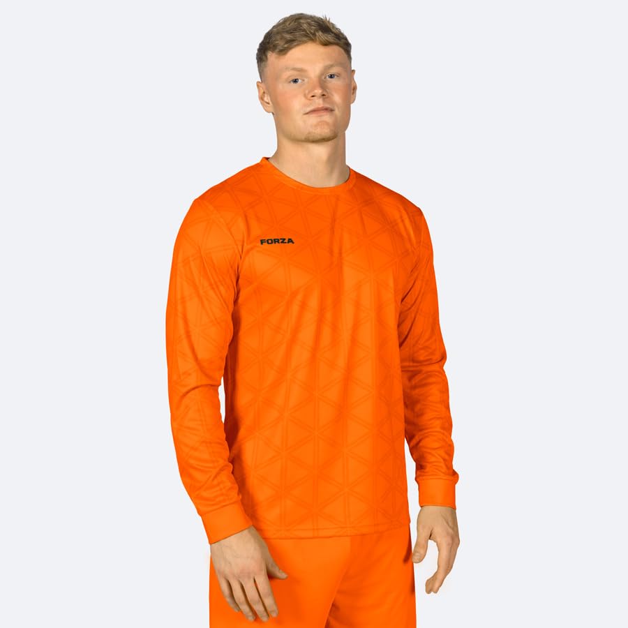 FORZA Tenue de Gardien de But à Manches Longues pour Hommes [XS-XXL] | Kit Complet pour Gardien de Football | 4 Options de Couleur