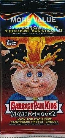 2017 Topps GARBAGE PAIL KIDS ADAM-GEDDON Fat Pack - 24 Sticker Cards