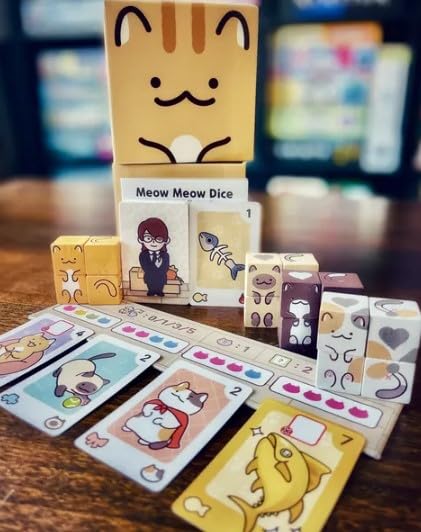 Cubo de dados Meow Meow versión dinámica de lboard con partidas de 15 minutos 7