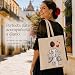 Imagen de IllustrArte Bolsa Tote Cádiz Diseño Flamenca
