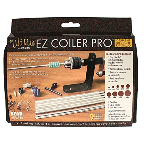 Beadsmith EZ Coiler Pro appareil pour fabriquer des anneaux de jonction maison