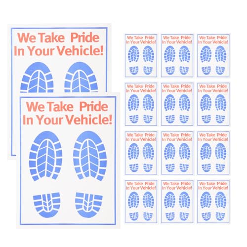 Tapis de sol papier pour voiture fini la boue tapis jetable x25