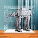 Produktbild Acryl-Vitrine kompatibel mit Lego Star Wars at-at Ultimate Collector Series 75313, staubdichte Displaybox für Lego 75313 (Lego-Modell nicht im Lieferumfang enthalten) (weißer Sockel)