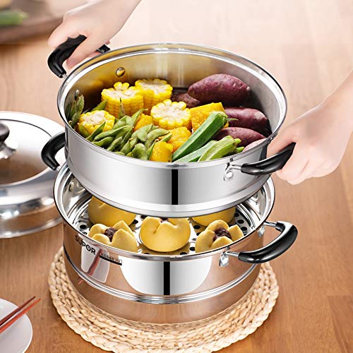 Casserole vapeur induction PNAWLLCF pour éviter les aliments secs et brûlés