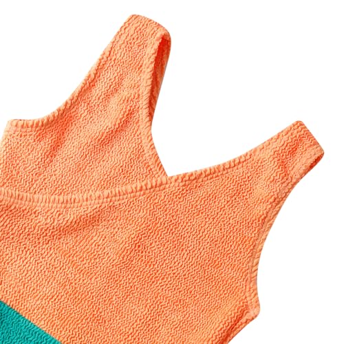LIZENS Girls One Piece Swimwear Girls Swimsuit for Size 2-16 Kids Bathing Suits3