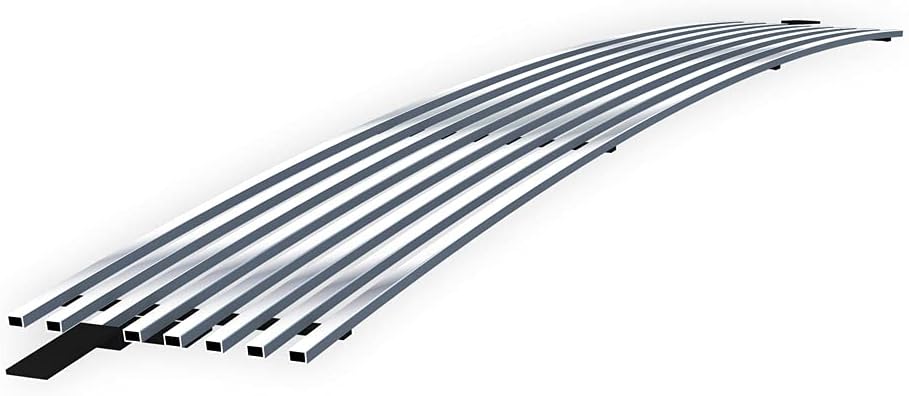 APS Compatible with Toyota Pickup 1992-1994 4WD Lower Bumper Stainless Steel SS Chrome Horizontal Billet Front Grill Grille Insert T85121A