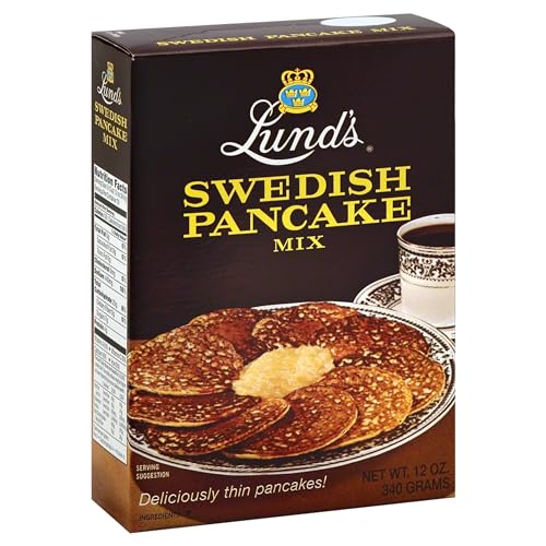 Lund's Swedish Pancake Mix, 12 Ounces (Pack Of 12)