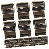 Charnières pour boîtes en bois - largement : adaptées aux petits projets de menuiserie, petites boîtes à bijoux, salles de poupées, petites armoires, tiroirs et autres petits objets.