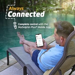 Dolphin (Upgraded 2026) Nautilus Titan Wi-Fi Automatic Robotic Pool Vacuum Cleaner Waterline Scrubbing, Multi-Layer Filtration, Ideal for Inground Pool up to 50 FT in Length