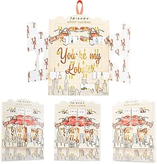 Friends Advent Calendar 2023 for Women Teenagers Kids - Stationery or Jewellery Advent Calendar Official Merchandise (Beige Jewellery)