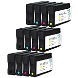 Remplacer: HP 932Bk, 933C, 933M, 933Y