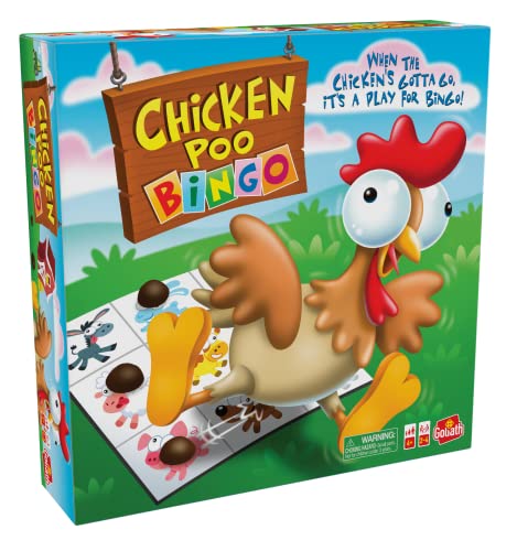 Chicken Poo Bingo Game para niños 4+ años miniatura 4