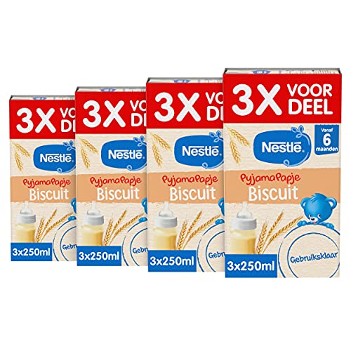 Nestlé PyjamaPapje Biscuit - babypap - vanaf 6 maanden - 4 stuks
