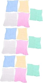 Toyvian Toalhas De Banho Macias Para Bebês 15 Peças Toalhas De Banho Para Crianças Toalhas De Rosto Para Crianças Toalha De Rosto De Algodão Para Recém-Nascidos Toalha Para Crianças