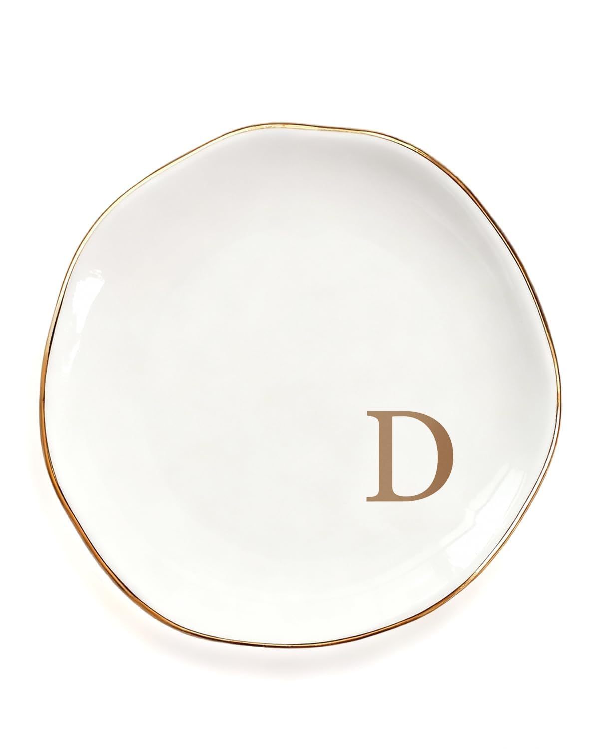 Ceramic Jewelry Tray Trinket Ring Dish Personalized Gifts for Women Bride
