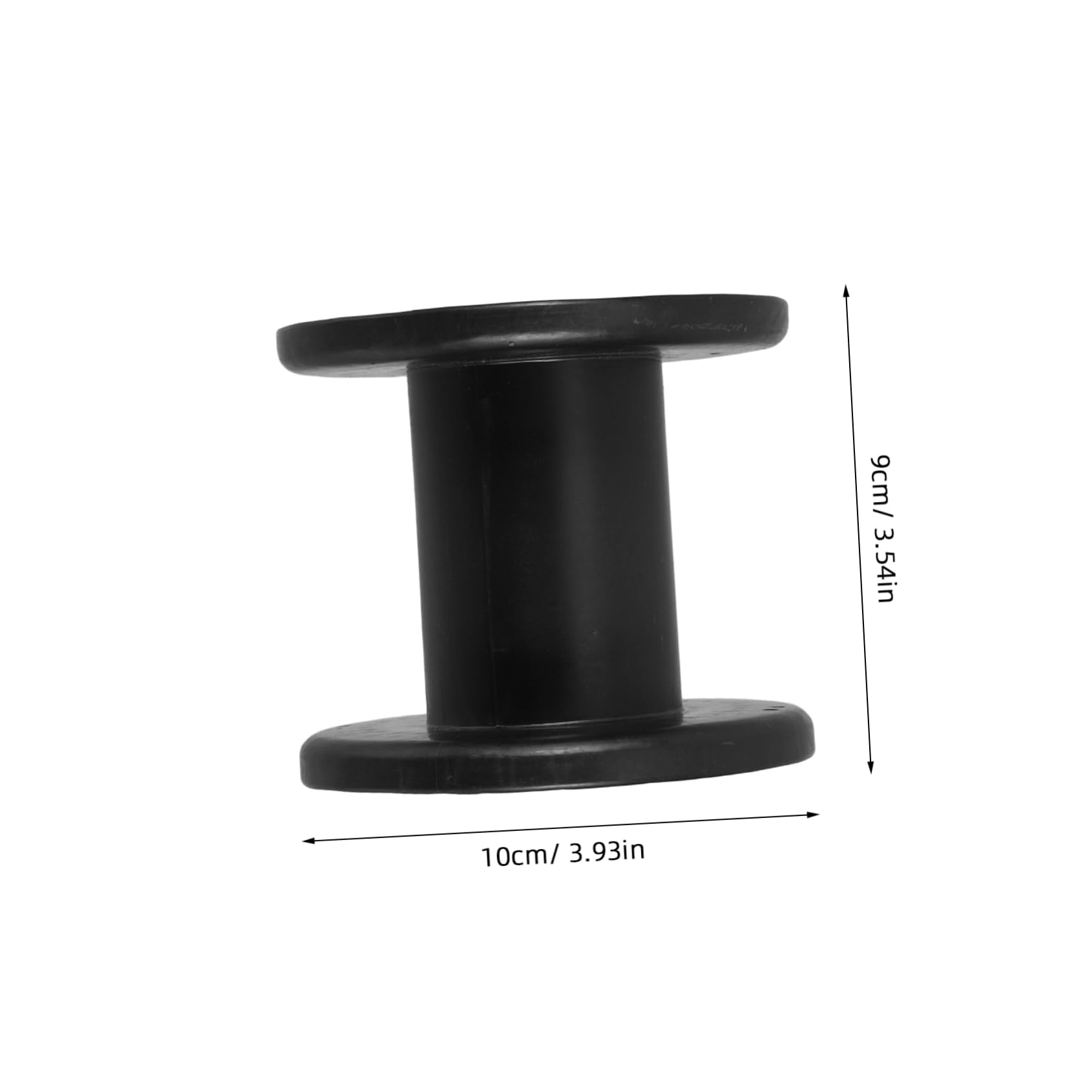 PRETYZOOM Versatile 100mm Diameter Cable Tool Hand Wheel Line Reel Plastic Spool for Cable Storage Wire Packaging