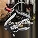 Augenblick Corkscrew Wine Bottle Opener With Foil Cutter, Extra Cork Screw and Placing Stand - Brown (Silver)