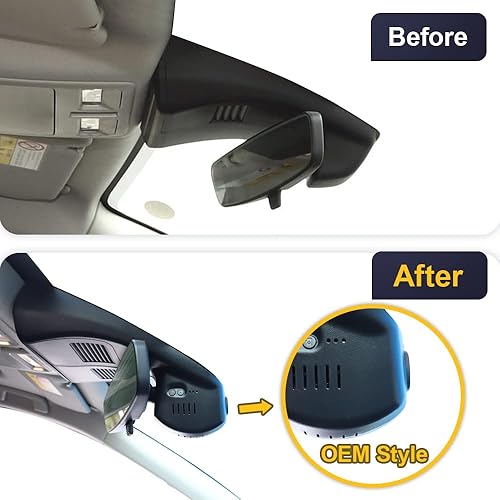 Miniatura 4 de Fitcamx Adaptación de la cámara de tablero delantera 4K y trasera 1080P para Mazda 3 2019 2020 2021 2022 2023 Select Premium Turbo Carbon 2.0 2.5S