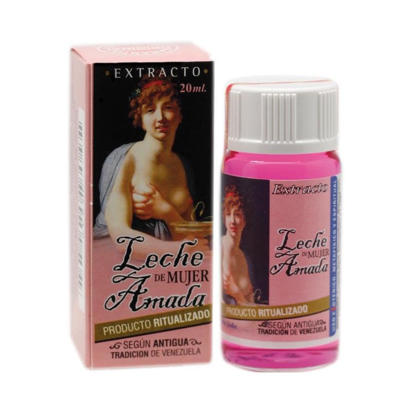 Pai Joao – Extracto Esotérico Leche de Mujer Amada (20 ml) | Atrae Amor, Pasión y Deseo | Producto Ritualizado según Tradición Venezolana