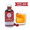 Bab Louie & Co. Assorted Garnishes with Old Fashioned Cocktail Mixer for Whiskey, Bourbon, Rum, Makes 7 Drinks, Combo Pack of 2 (50g Garnishes & 220 ML Mixer) gallery image