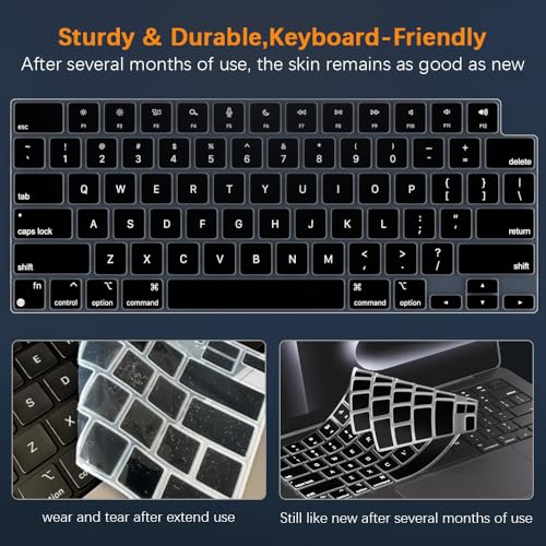 Protector de teclado para MacBook 13-16 pulgadas silicona miniatura 4
