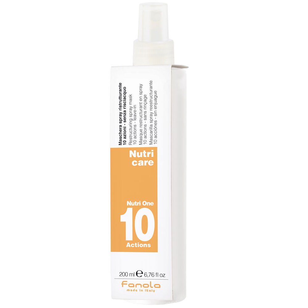 Fanola No Yellow Shampoo 350 ml & Fanola Nutri One 10 Actions Spray 200 ml