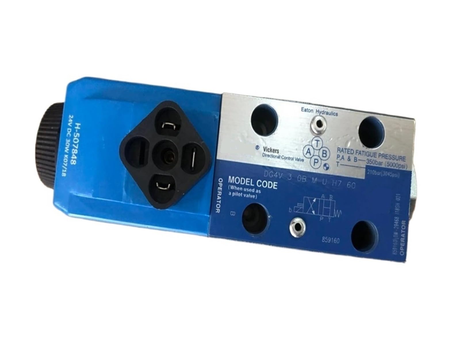 CXFCIHFT Hydraulic Valve DG4V3OBMUH760 Solenoid Directional Valve